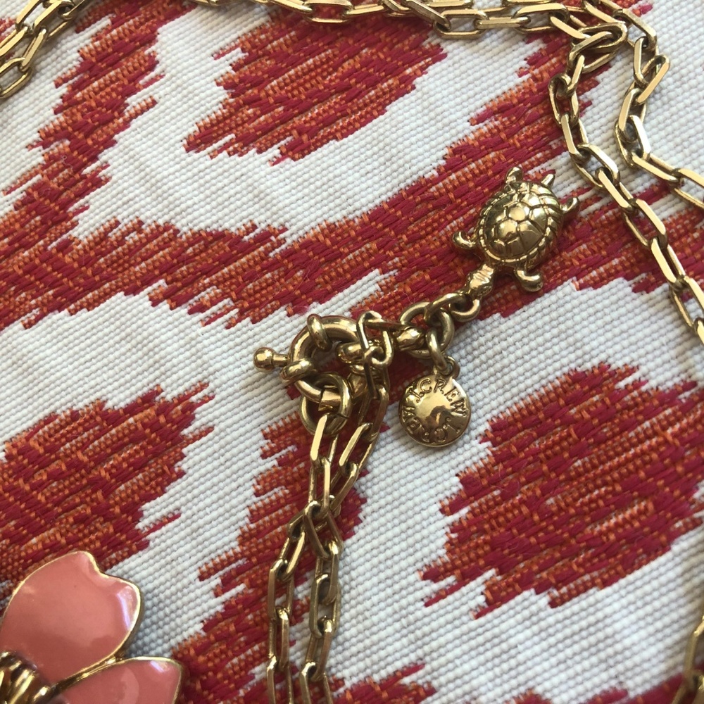 J Crew Floral Necklace - Picture 3 of 6